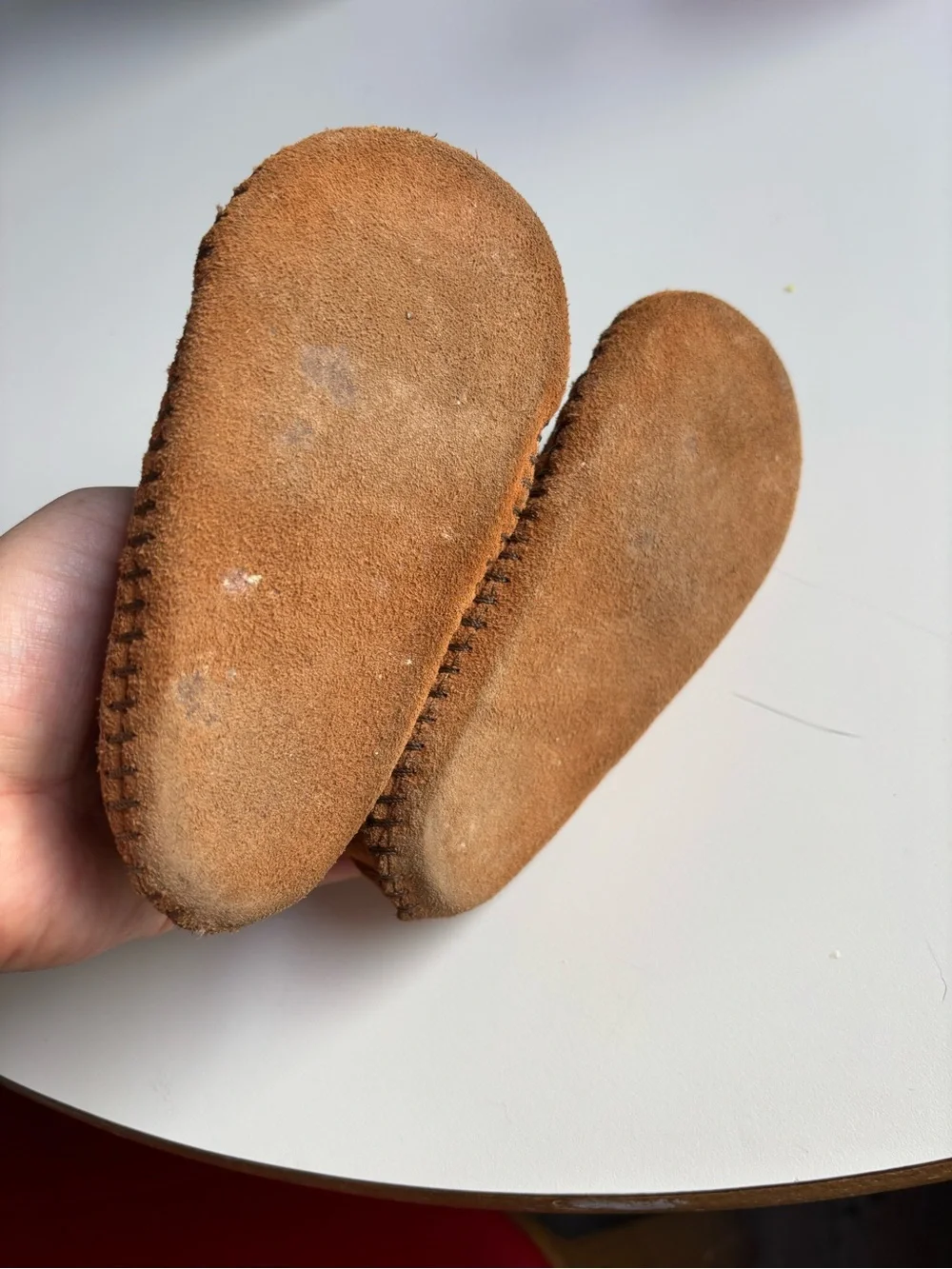 Minnetonka Toddler Suede Moccasins